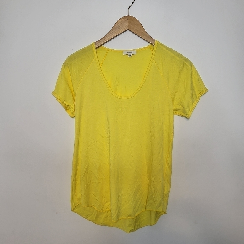 Wilfred Artizia Yellow Top Size Small